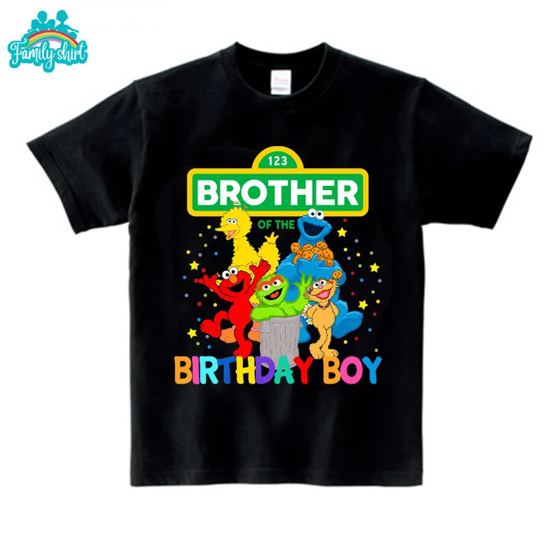 

2022 Kids Clothes Summer Children T-shirt Short Sleeve Shirt Family T-SHIRT Dad Mom Big Sister/brother Family Matching Outfits