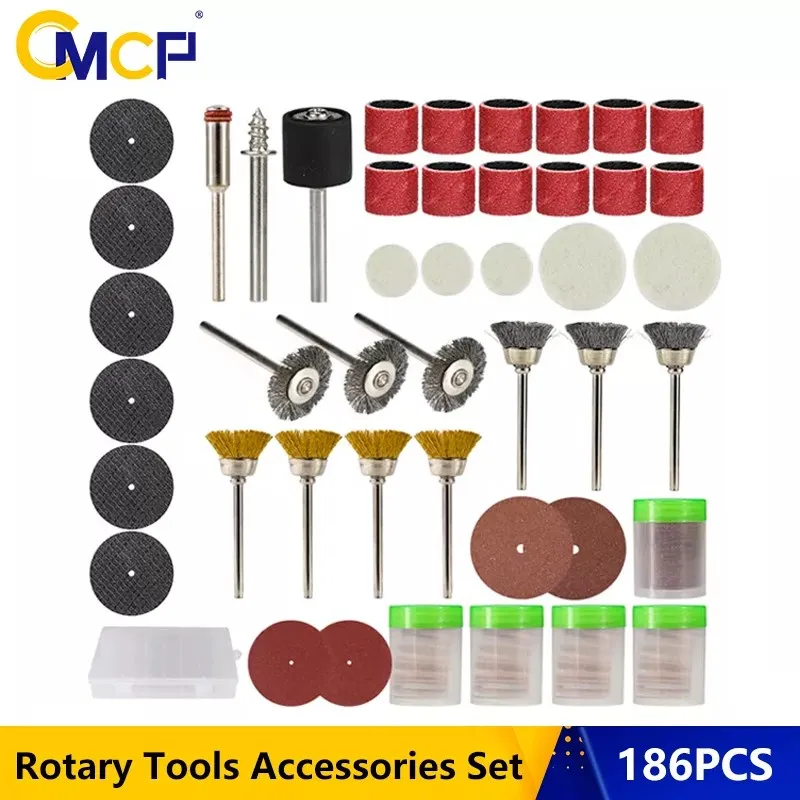 

CMCP Rotary Tool Accessory Kit Polishing Sanding Kit Rotary Tool Accessories for Dremel Rotary Power Tools