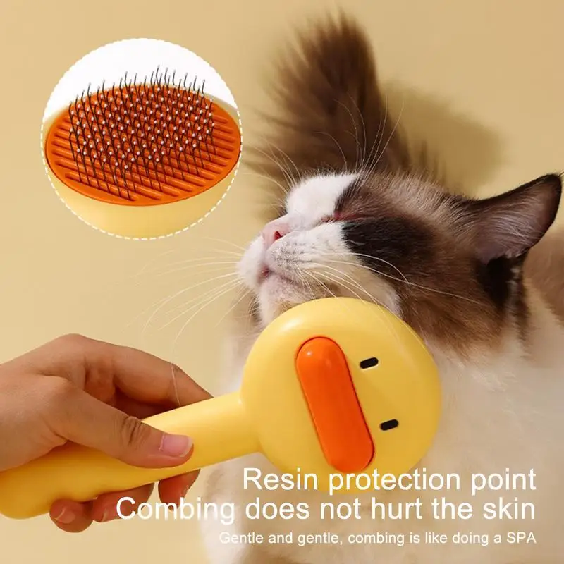 

Щетка для вычесывания кошек, чесалка из смолы в горошек для груминга домашних животных, удаление шерсти щенков, котят, собак, уход за шерстью