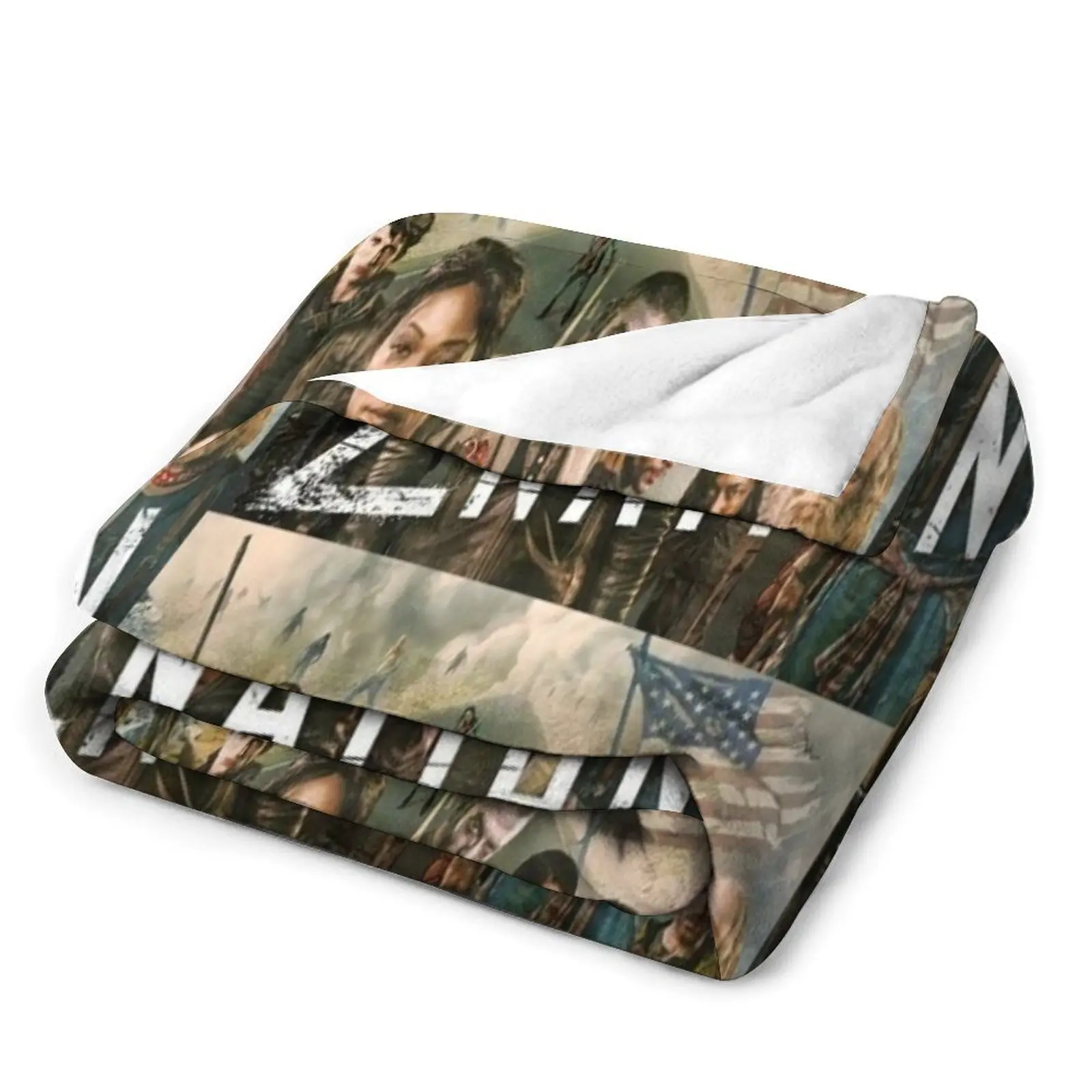 Одеяло Z Nation Fanatic милые клетчатые аниме одеяла