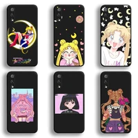 cartoon sailor moon cute girl phone case for huawei honor 30 20 10 9 8 8x 8c v30 lite view 7a pro