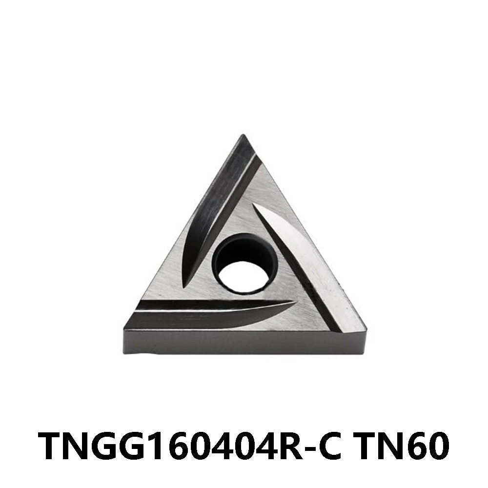 Оригинальный TNGG 160404 R-C L-C TN60 Твердосплавные вставки Токарные инструменты ТНГГ1604