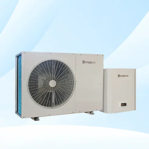 Инверторный тепловой насос Sprsun высокий COP инвертор постоянного тока разделенный