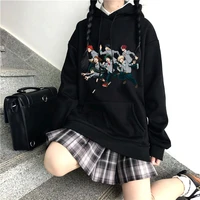 my hero academia hoodies mens casual oversized sweatshirts japanese cartoon loose hoodie comfortable creativity streetwear male