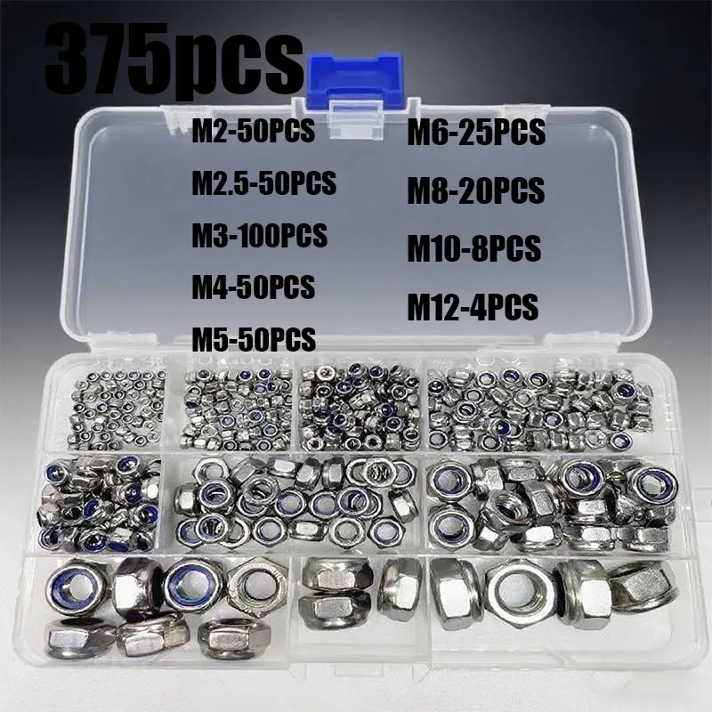 

Набор контргаек JARBLUE M2-M12 из нержавеющей стали