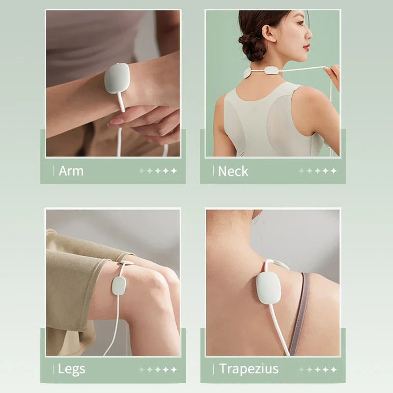 Xiaomi Neck Massager Portable Electric Massage Relaxer 15 Levels Adjustment Heating Pulse for Neck Shoulder Arm Leg Pain Relief enlarge