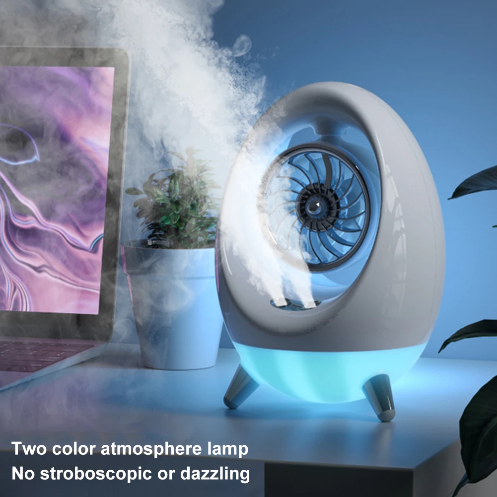 

Воздухоохладитель портативный с RGB-подсветкой, 4 режима
