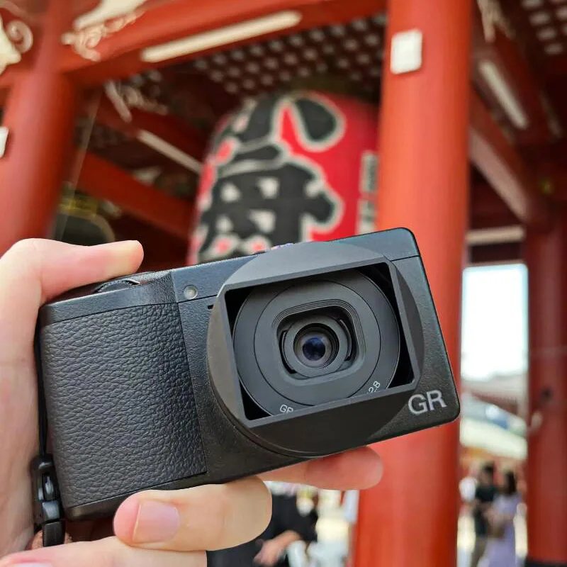 Черная металлическая квадратная бленда для Ricoh GRIII GR3 GR3x защитная крышка объектива Holder
