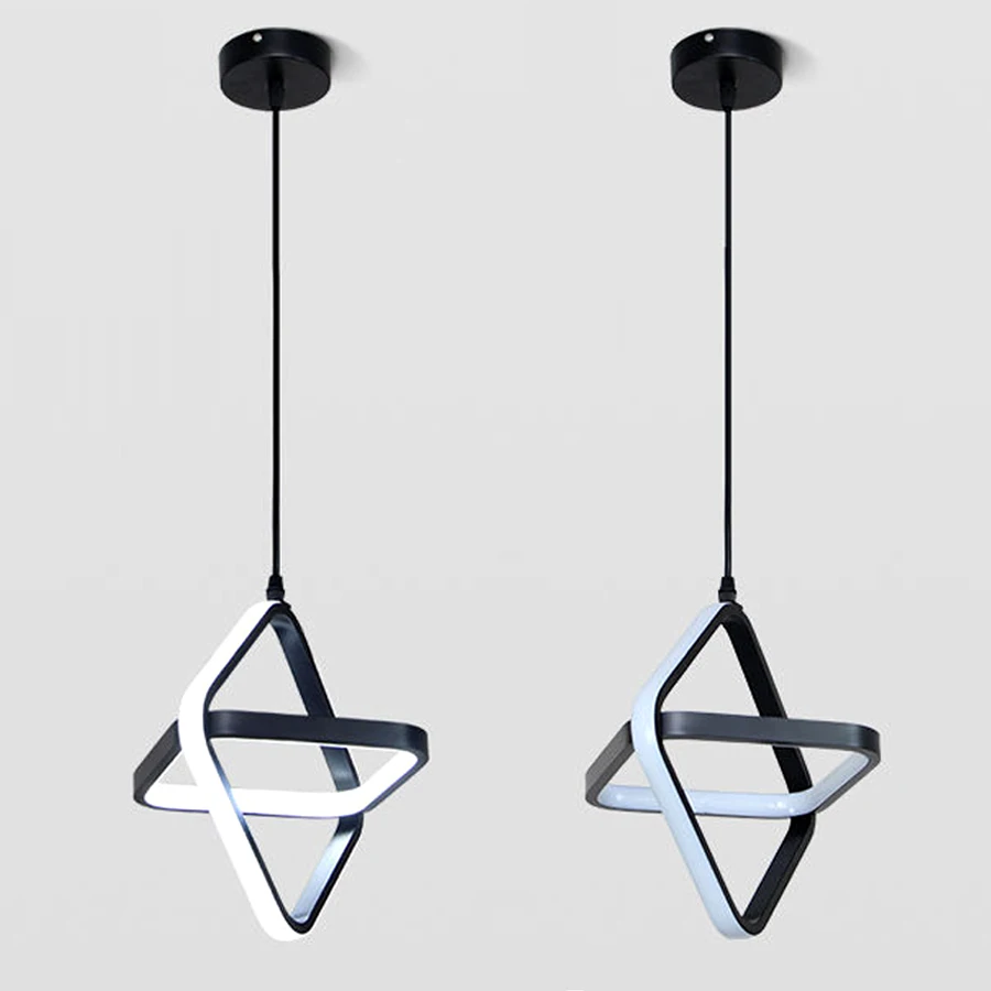 Современные светодиодсветодиодный подвесные светильники в минималистичном