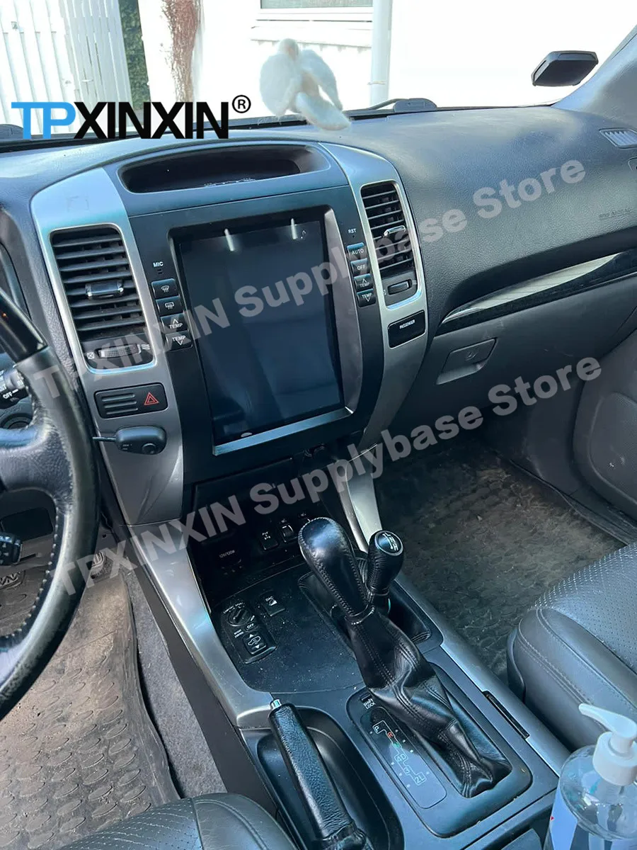Qualcomm Tesla стерео Android 11 для Lexus GX470 Toyota Prado 2002 2003 2004 2005 2006 2007 2008 2009 GPS приемник головное