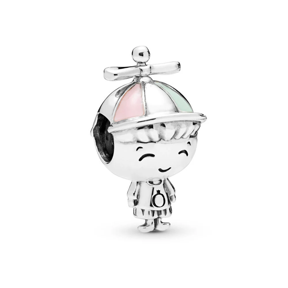 

Горячая Распродажа, разноцветный Подвеска для маленького мальчика, оригинальный браслет Pandora, женские Украшения «сделай сам», подарок