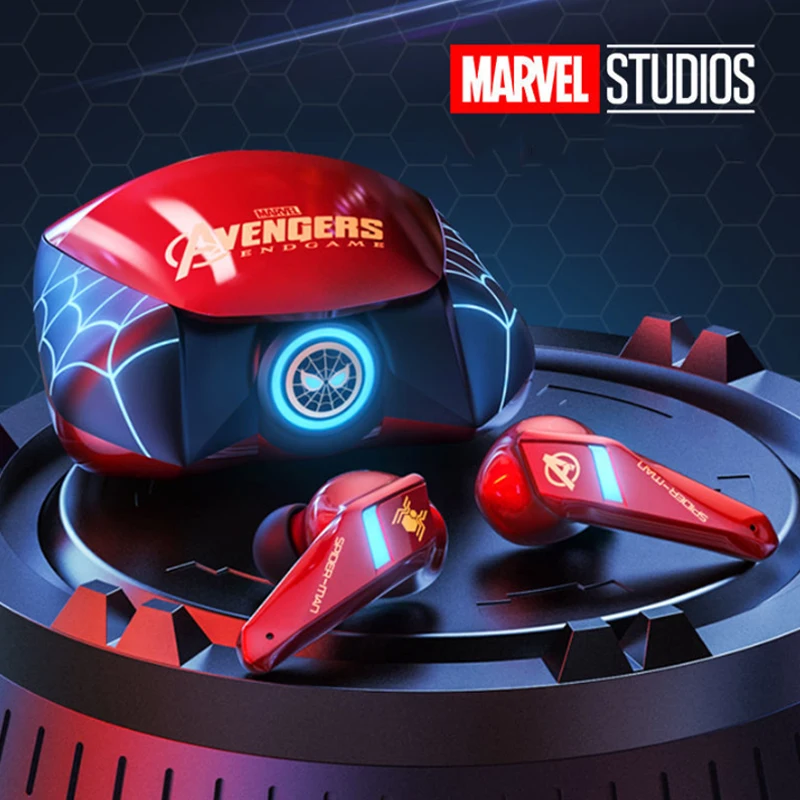 

Disney Marvel BTMV15 Bluetooth Headset Wireless Gaming Low Latency Long Battery HIFI Sound Quality Noise Reduction Earphone