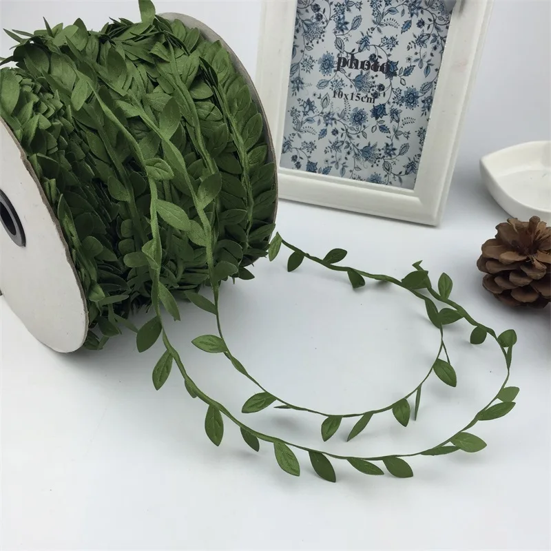 

Искусственные зелёные листья из ротанга LINGHUAIYI 10м