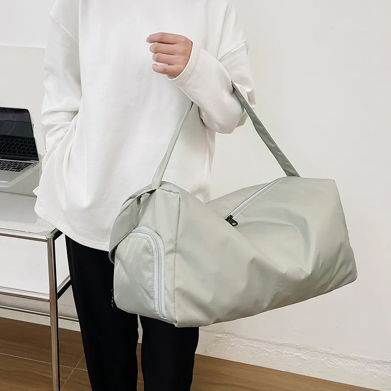 Gym Bag For Men's Travel And Leisure Shoe Pocket Water Pool Swimming Training Fitness Women's Exercise Shoulder Bolsas Sports