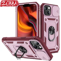zgbba shockproof phone case for iphone 6 7 8 plus x xr xs new car holder armor lens protective cover for iphone 11 12 13 pro max