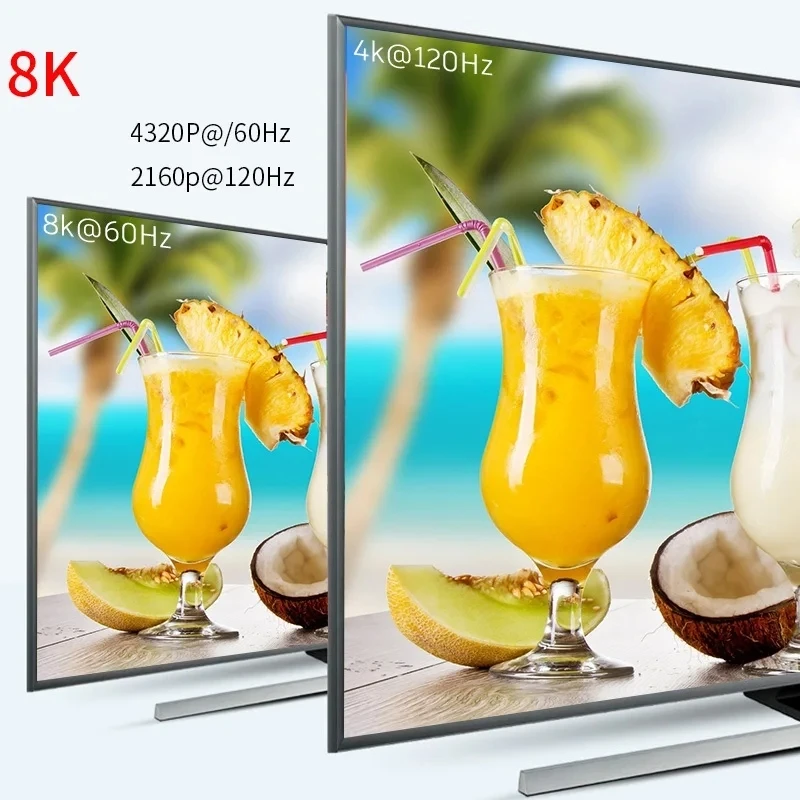 Переключатель HDMI 8K при 60 Гц 2,1, разветвитель HDMI 1 в 2 выхода с Xbox Series HDCP2.3 Xbox PS4X Pro PS5 Roku ТВ-монитор-проектор (art.: 3920caeb11226) - 3920caeb11226