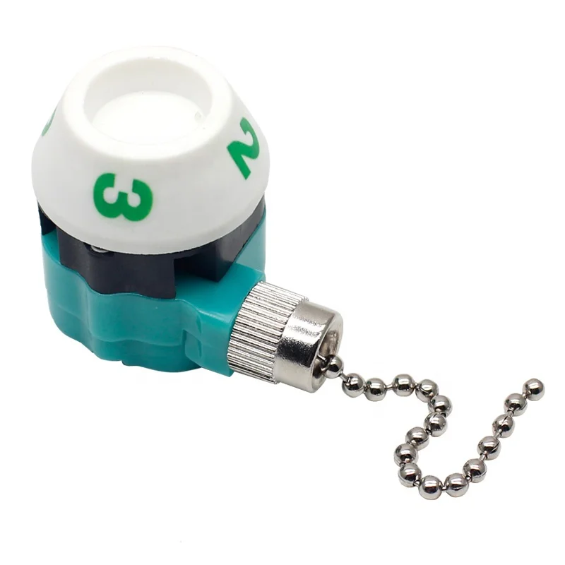 

ZE-208M Home Ceiling Fan Pull Chain Shift Switch3 Speed Control Pull Chain Switches