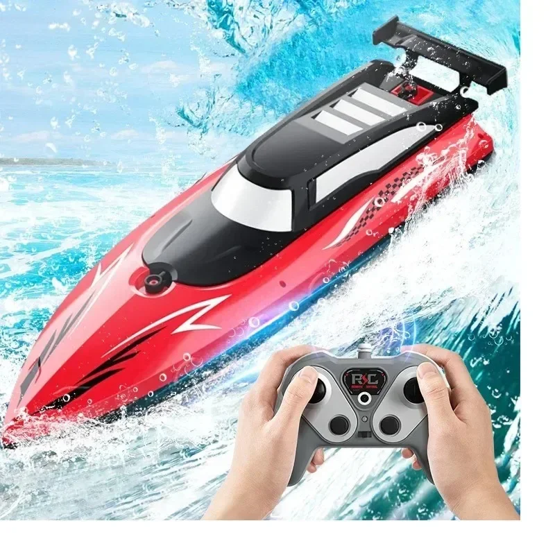 2.4GHz Toy Remote Boat Airship High Speed Kids Water Toys Outdoor Summer Gifts for Waterproof Electric