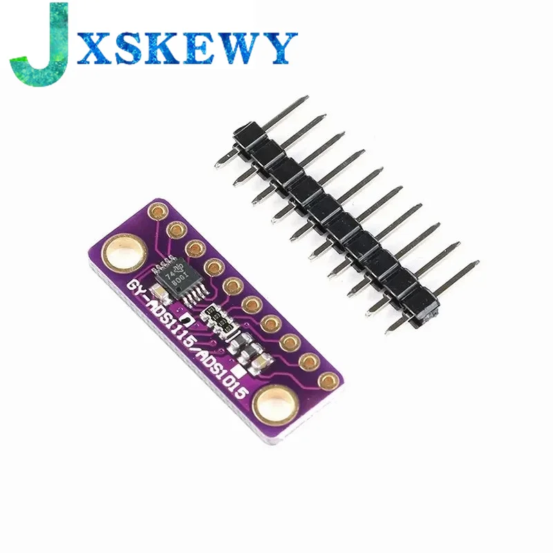 ADS1115 16-битный модуль I2C прецизионный АЦП 4-канальная макетная плата усилитель