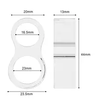 Прозрачные демпферы для дверных ручек, 4 шт#4
