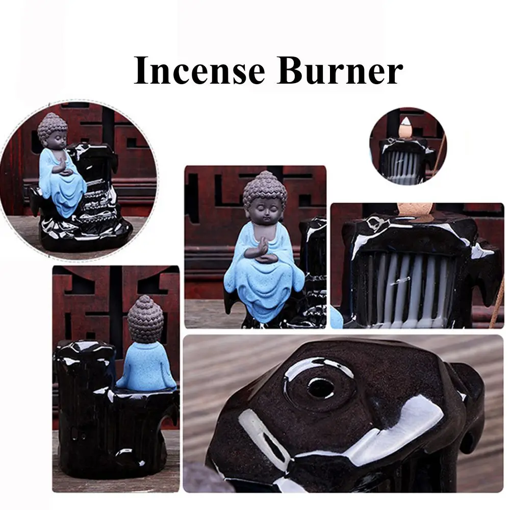 

Creative Home Decoration Ceramics Handicraft Incense Holder Incense Burner Aromatherapy Furnace Ornaments