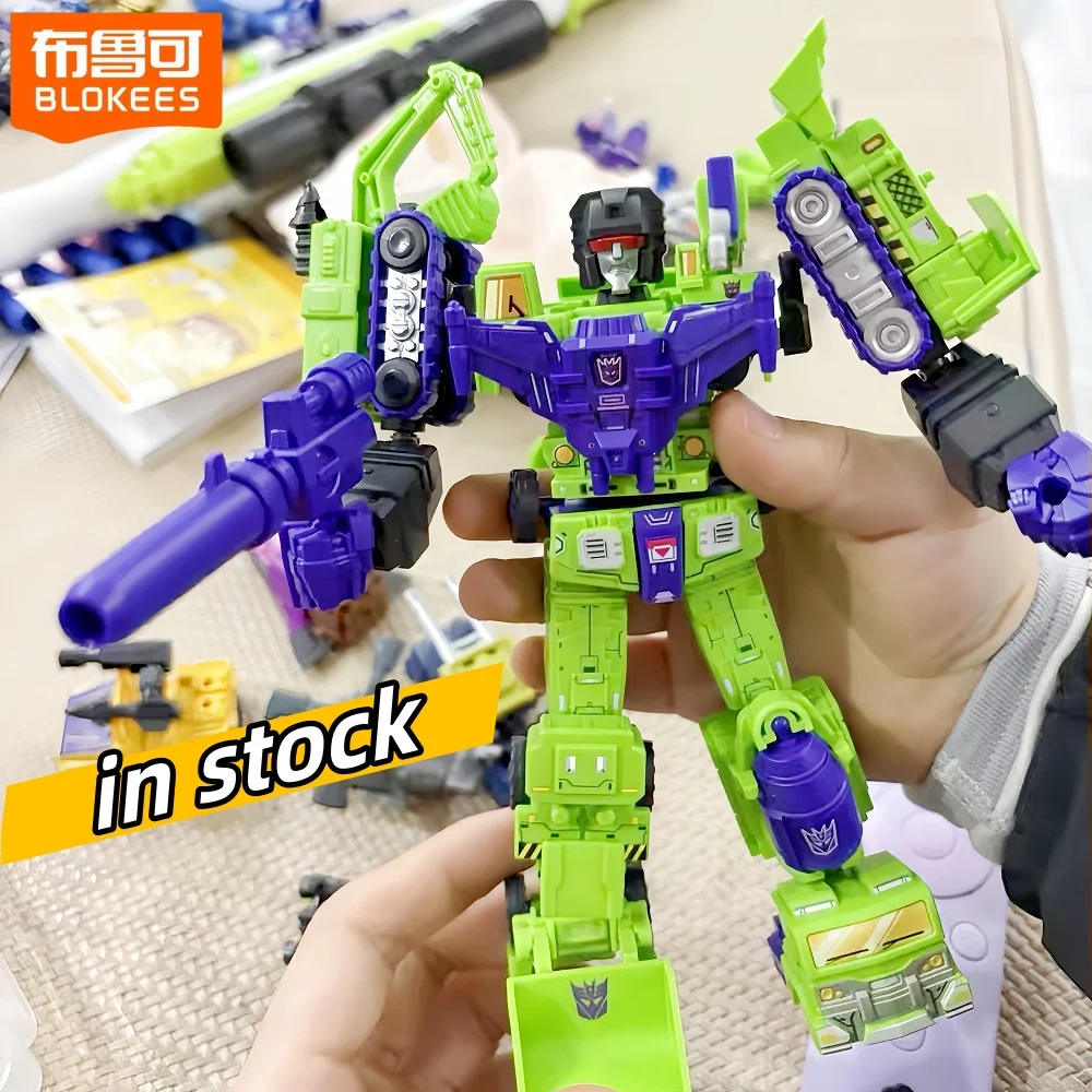 В наличии: Набор Blokees Devastator Transformers Defender Version (комбинированный) с бронированным держателем для насадок-сверл для игрушек и хобби (art.: 3920da75ec686) - 3920da75ec686