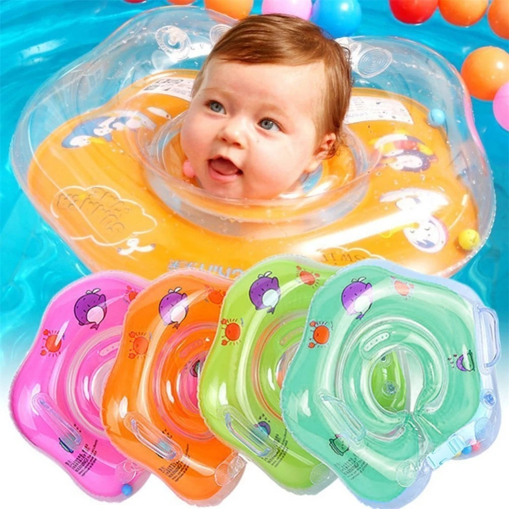 

Baby Neck Ring Tube Swimming Safety Infant Float Circle for Bathing Inflatable Inflatable Water Toys Kids Swim Pool Accessories