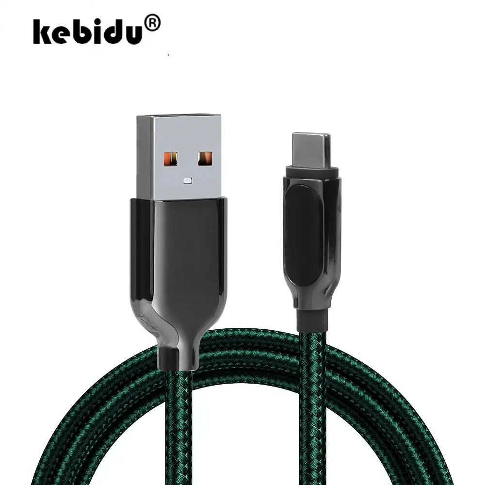 

Кабель зарядный 6A PD 66, быстрое зарядное устройство с разъемами USB Type-C и PD для телефонов Xiaomi, Samsung, светодиодный дисплей, трансмиссионный прово...