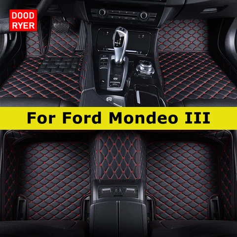 Автомобильные коврики DOODRYER на заказ для Ford Mondeo MK3 Fusion 2000-2006, автомобильные ковры, аксессуары для ног Coche