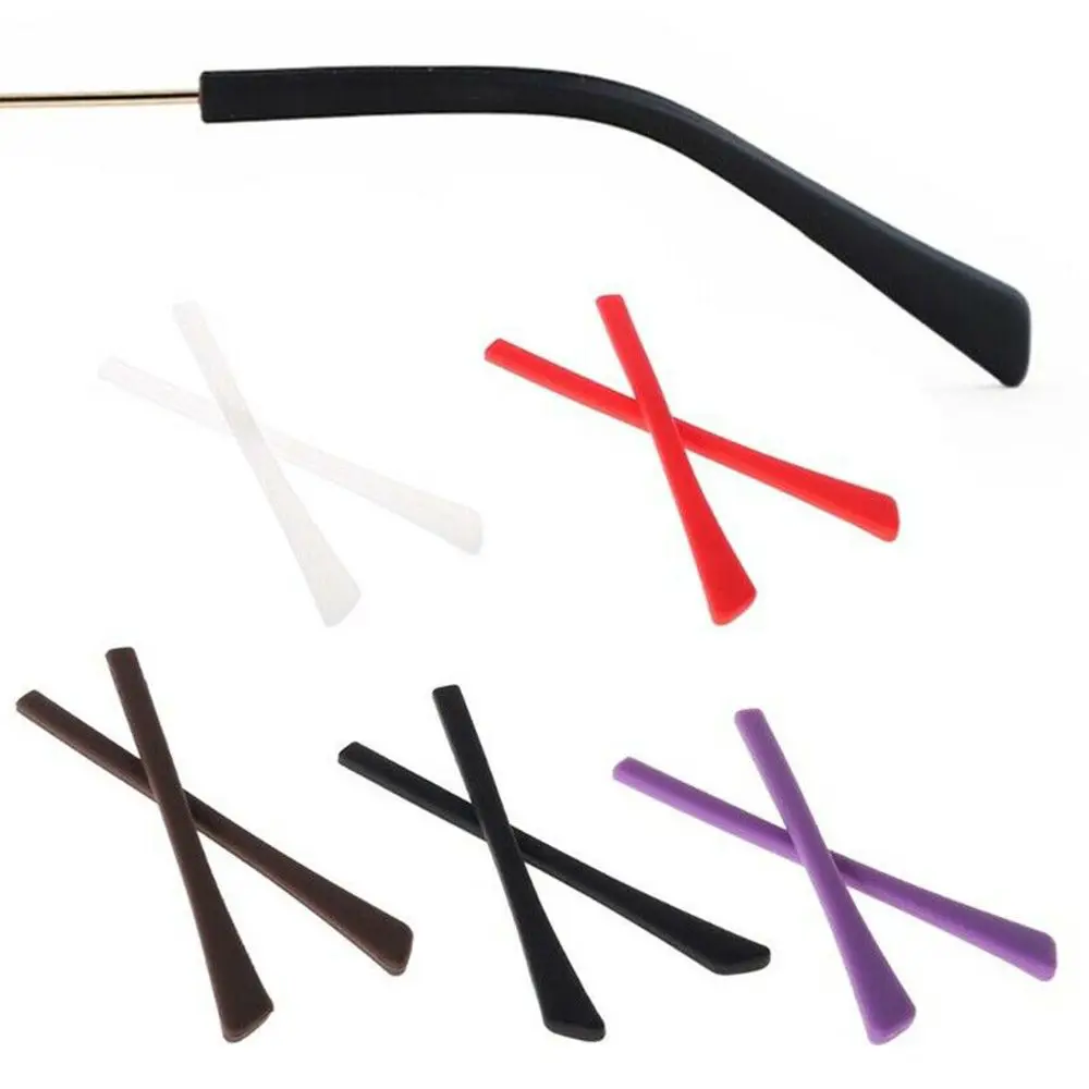 

Anti Slip Grips Eyeglasses Glasses Ear Temple Tips Tubes Ear Hook