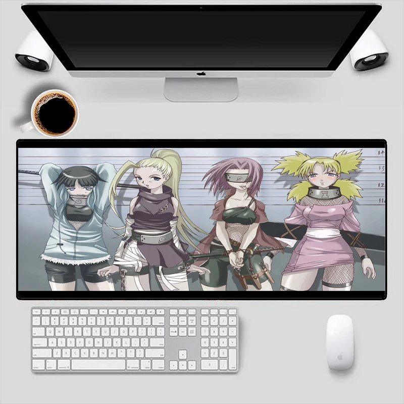 

Большой резиновый коврик для мыши Sexy Beauty XXL для ноутбука, 400x90, 0 см, коврик для мыши, аниме, игровой настольный компьютер, ноутбук, Настольный к...