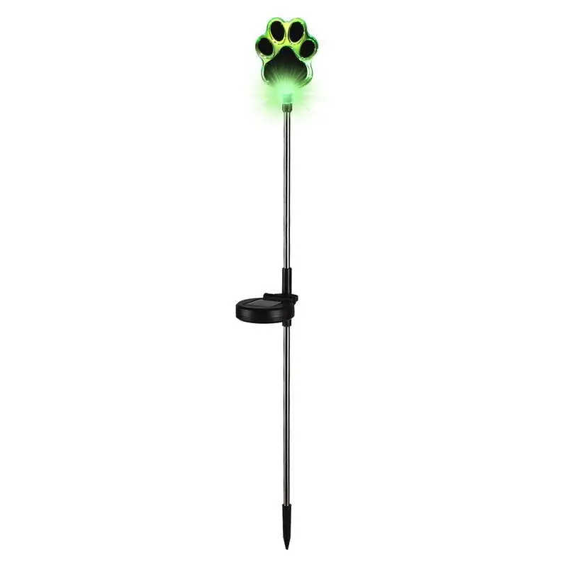 

Paw Lawn Lamp Safe Solar Energy Cat Claw Lawn Lamp Beautiful Durable Paw Print Lights For Yard Lighting Patio Walkway Garden