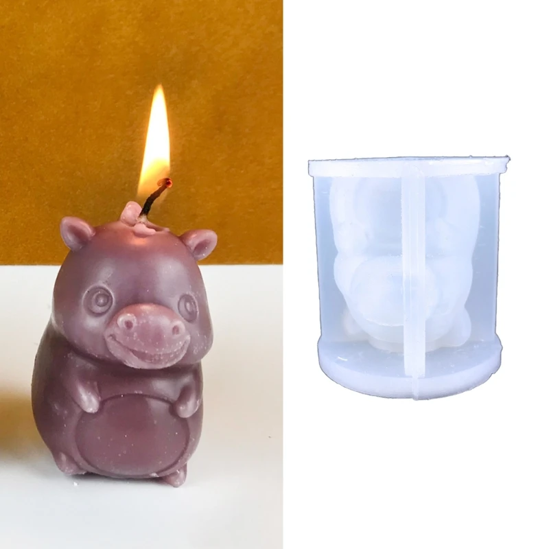 

3D Donkey Candle Mold,Animal Silicone Mold for Candle Making,DIY Crafts Resin Mold for Aromatherapy Candle,Soap,Ornament