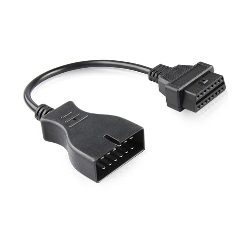 10 шт. gm12 obd2 gm 12-контактный разъем GM12 на 16-контактный OBD2 адаптер Удлинительный кабель для GM OBDII разъем Автомобильные диагностические кабели