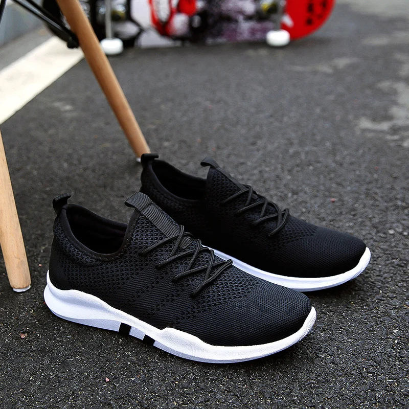 SENAGE 2023 New Summer Running Shoes Outdoors Men Casual Sport Shoes Mesh Breathable Lightweight Walking Sneakers Male Footwear