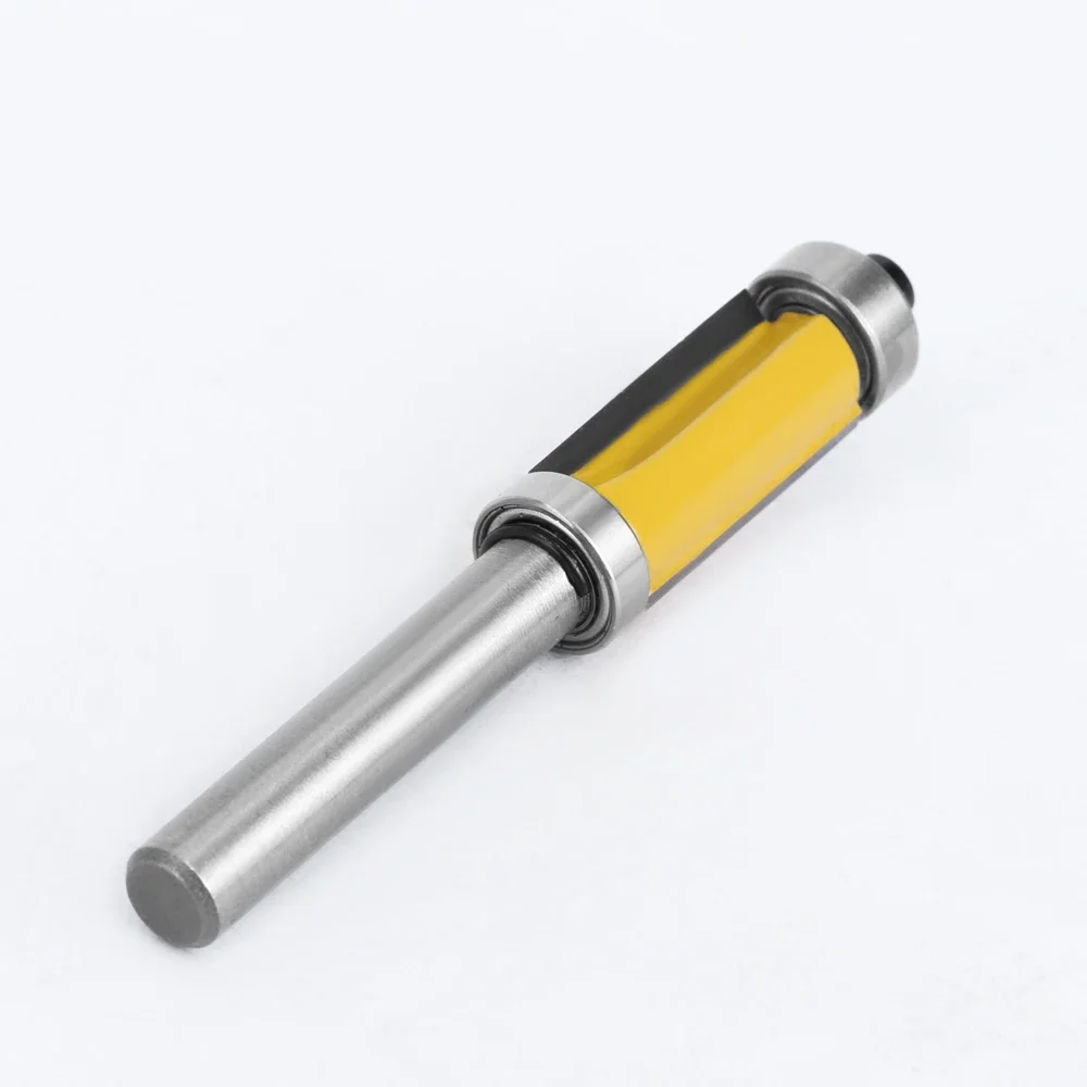 1 шт. 8 мм хвостовик двойной подшипник прямой 1-дюймовый фрезерный станок обрезной