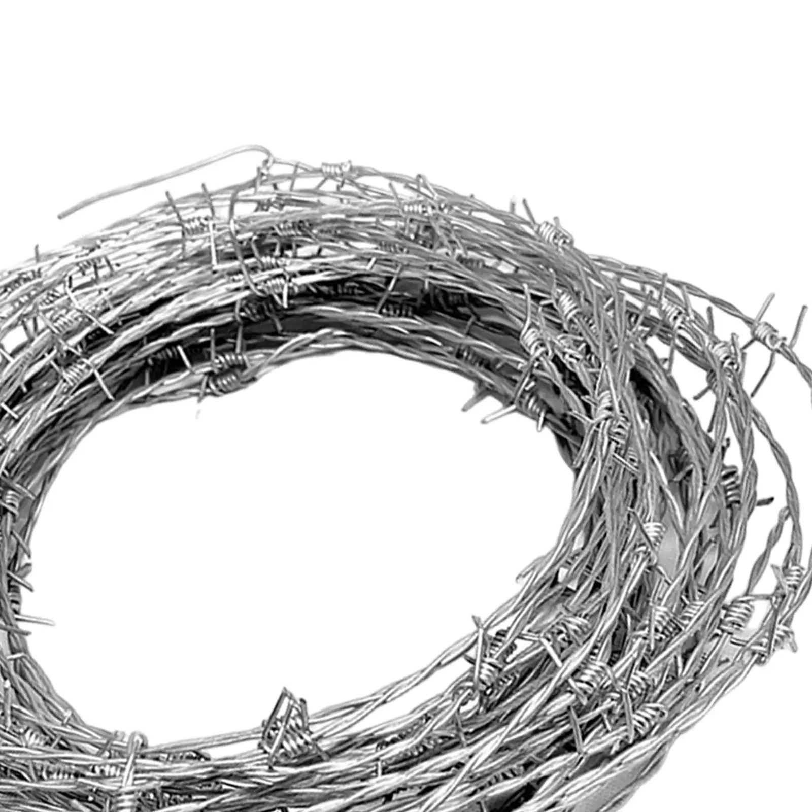 Колючая проволока забор из колючей проволоки износостойкая защита рулон колючая