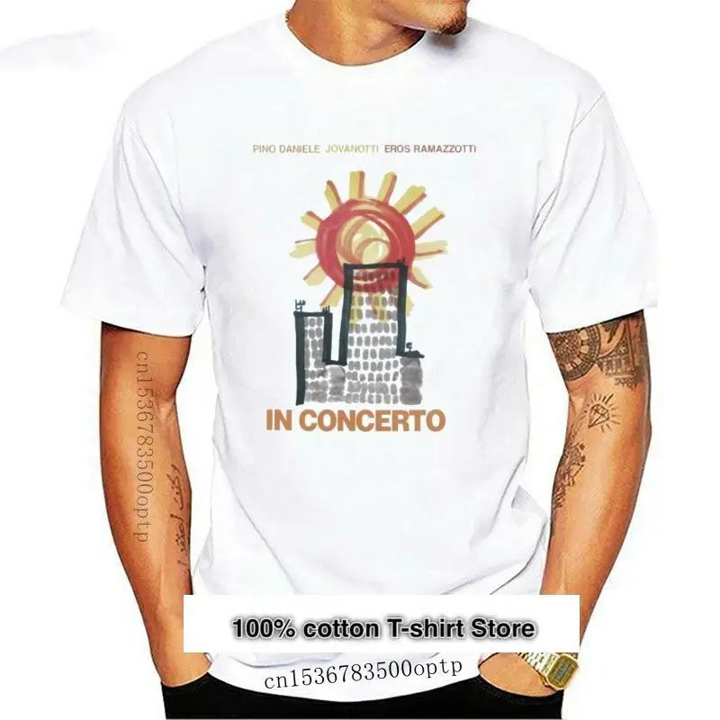 

Camiseta para hombre, ropa para hombre, PINO, danele, JOVANOTTI, RAMAZZOTTI, концерto TOUR, 1994-S, M, L, XL