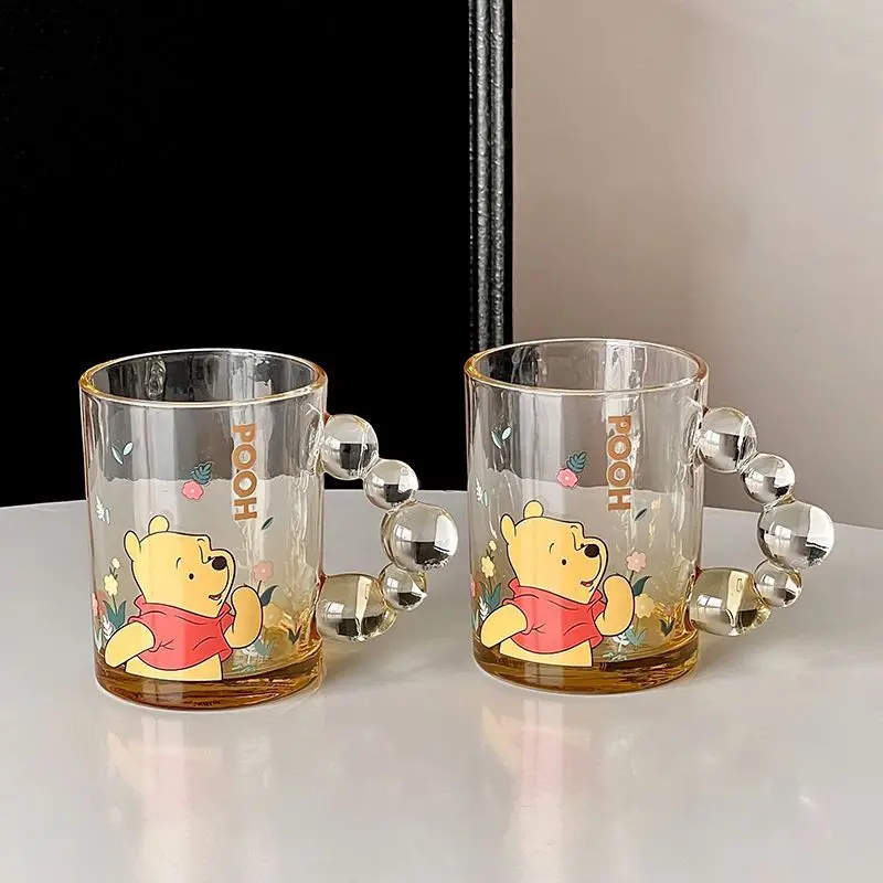 Чашка Винни-Пух Disney универсальный мультяшный подарок для детей и дома стеклянные