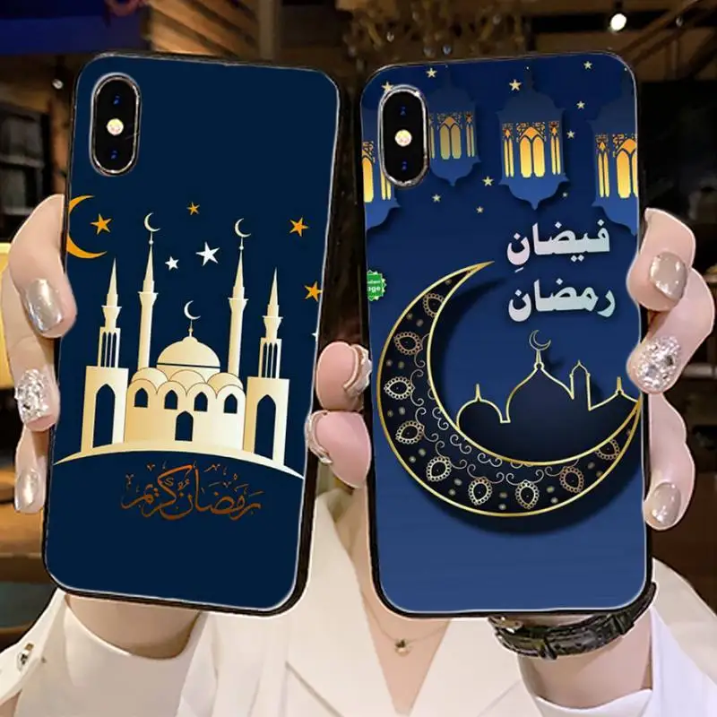 

Ramadan Mubarak Phone Case For iphone 12 11 13 7 8 6 s plus x xs xr pro max mini