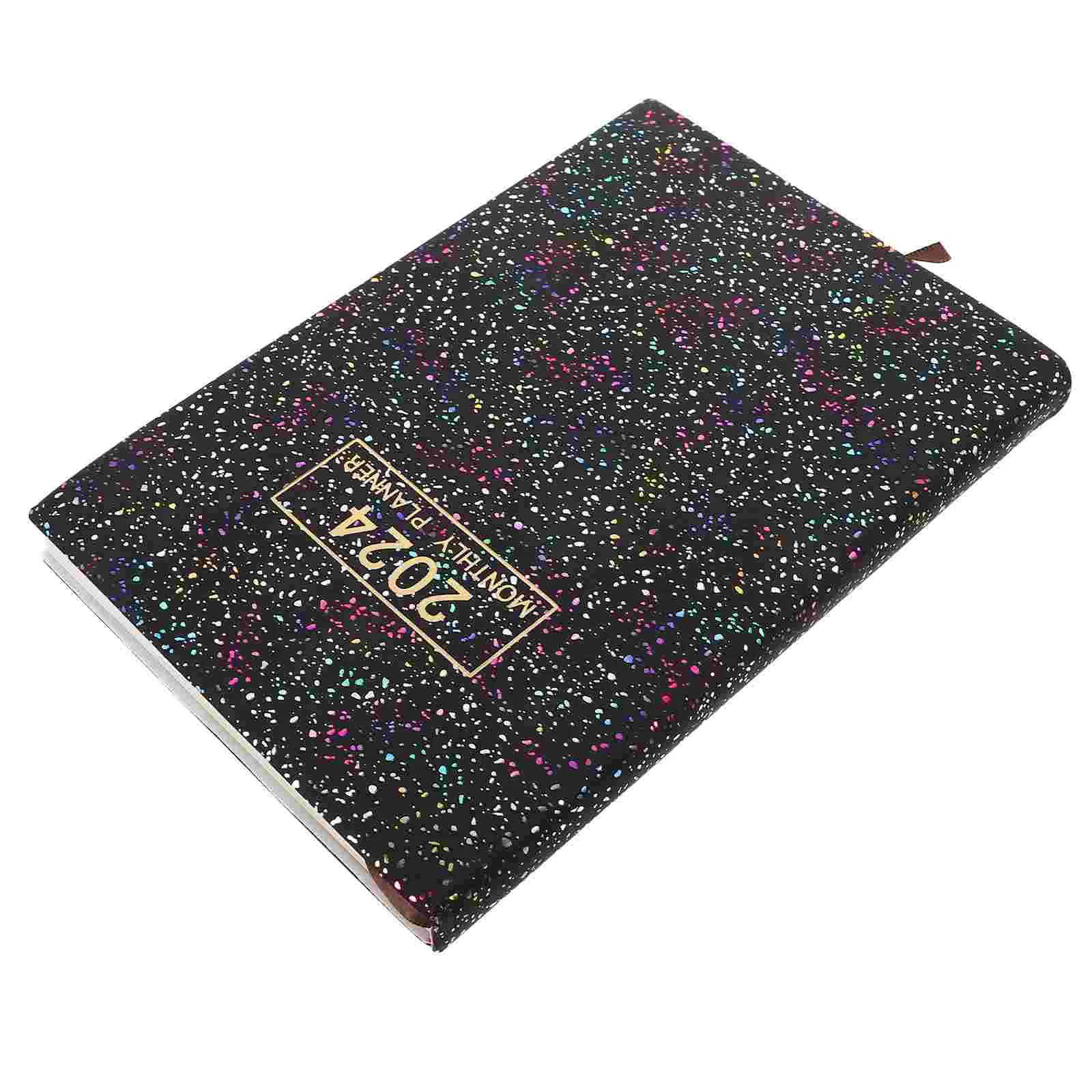 

Ежедневник-планировщик для дома, портативный академический планер, блестящий женский органайзер, 2024