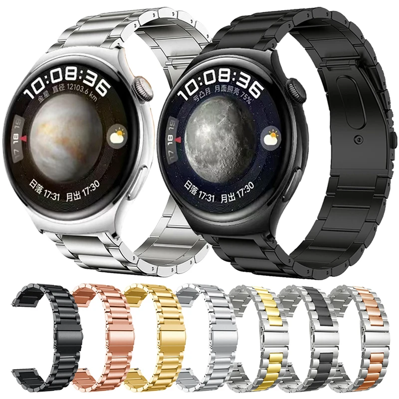 

Металлический Ремешок Для Huawei Watch 4 Pro, браслет из нержавеющей стали для Huawei Watch 3 Pro, металлический браслет для Honor Watch GS Pro