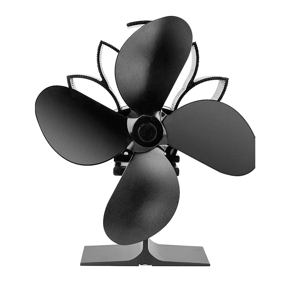

Stove Fan Wood Heat Powered Fireplace Burning Warm Air Silent Accessories Small Indoor Pellet Reclaimer Stoves