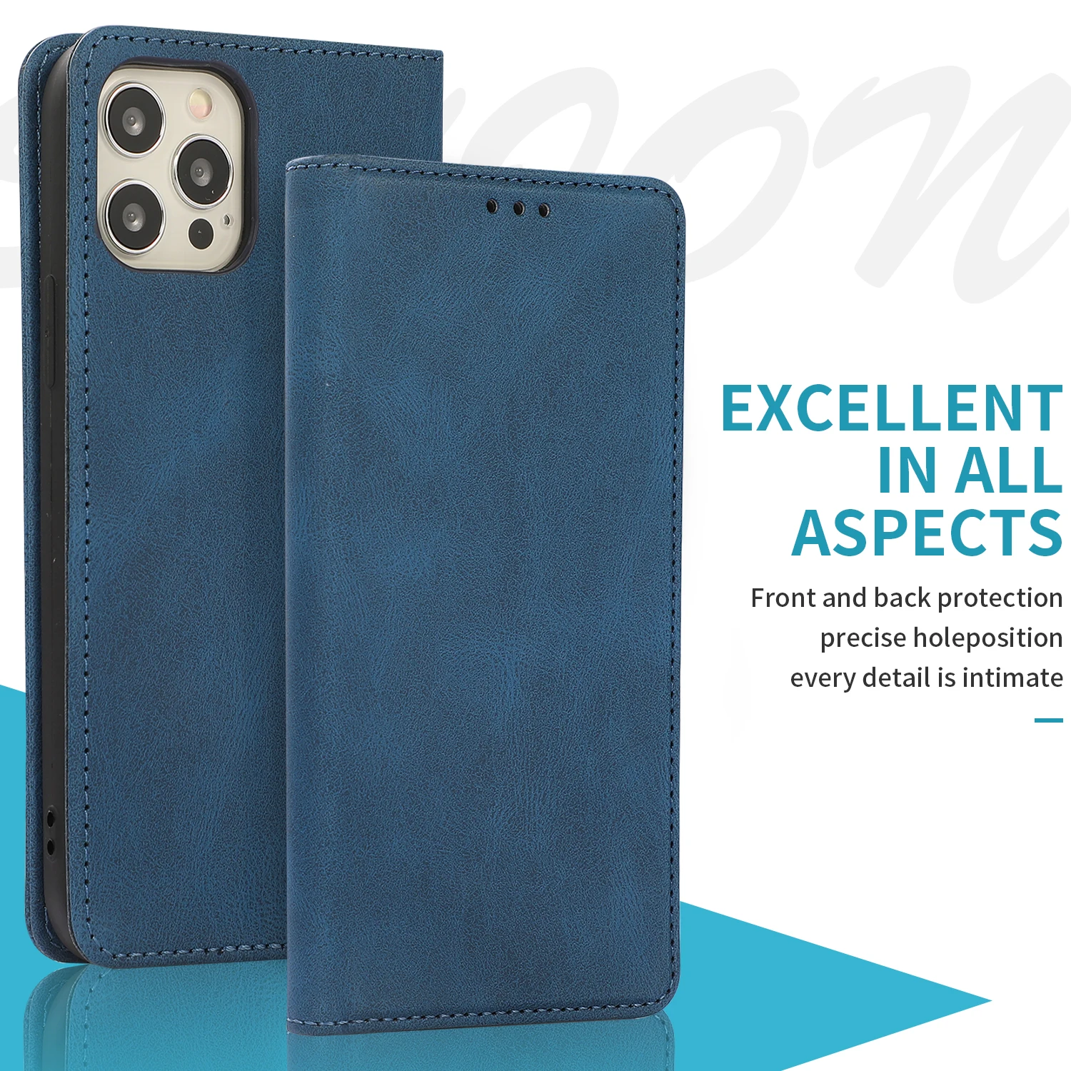 magnetic flip leather phone case for iphone 13 12 11 pro max 12mini mobile cover 7 8 6 6s plus se 2020 stand coque wallet funda free global shipping