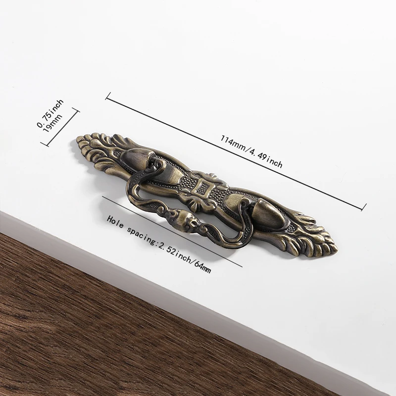 Ручки для шкафов Z·FARIER, бронзовые, цинковый сплав