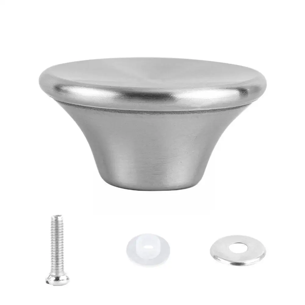 

1pc Universal Pot Cover Handle Cast Pot Top Cap Oven Cookware Stainless Handle Hardware Knob Lid Pan Steel Pot Accessoires I3b1