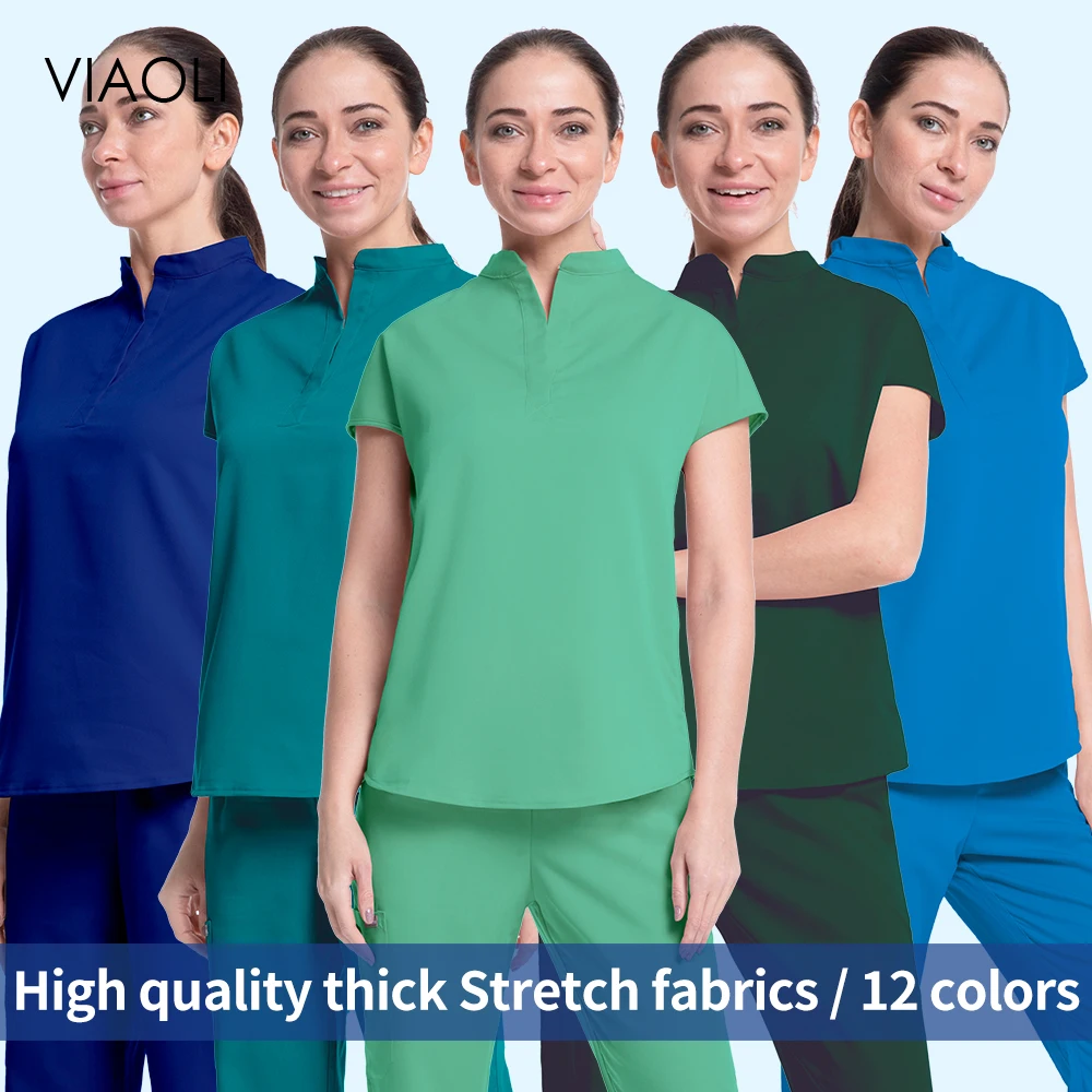 

Surgery Clothes Dental Hospital Doctor Clothing Medical Scrubs Operating Room Nursing Uniforms Surgical Suits for Women and Men