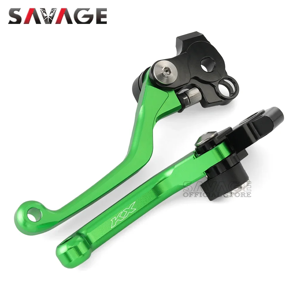 

Для KAWASAKI KX 250 450 KX250 KX250X KX450 KX450SR KX450X 2019-2024 поворотные тормозные рычаги сцепления, ручки, аксессуары для мотоциклов