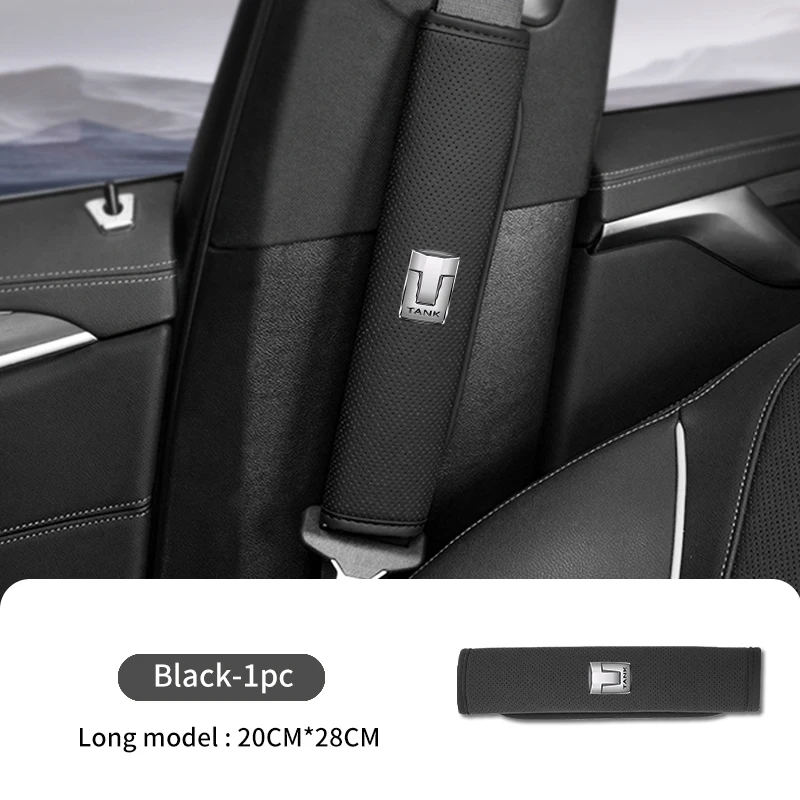 

Кожаный автомобильный ремень безопасности, наплечный чехол, защитная накладка для TANK Great Wall GWM WEY TANK 300 500 Tank300 Tank500