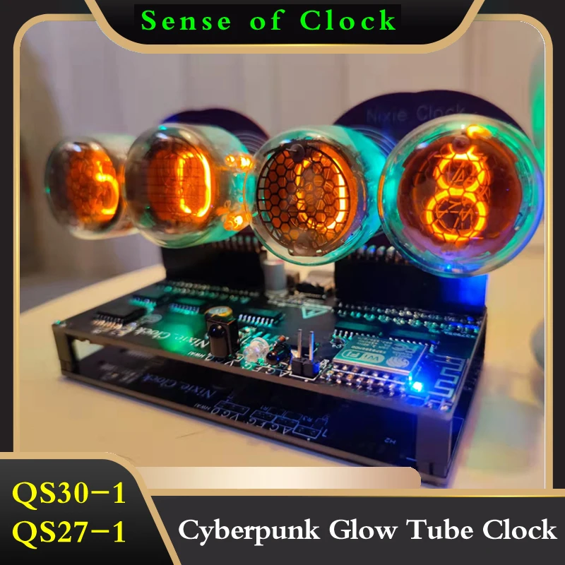 QS30-1/QS27-1 светящаяся трубка часы художественная технология чувство орнамент стол